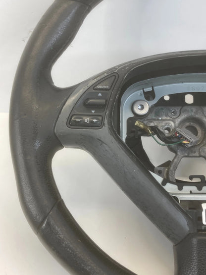 2007 2008 INFINITI G35 SEDAN LEATHER STEERING WHEEL W/ AUDIO CRUISE CONTROLS OEM