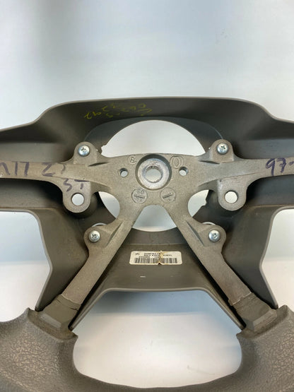 2005-2007 JEEP GRAND CHEROKEE STEERING WHEEL MED KHAKI VINYL 5HM76ZJ3AC