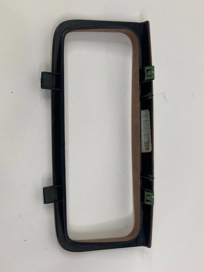 08 09 BUICK ENCLAVE CENTER CONSOLE REAR TRIMPLATE TRIM BEZEL WOOD GRAIN 15924605