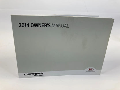 2014 KIA OPTIMA HYBRID LX SEDAN OWNERS MANUAL BOOK INFORMATION GUIDE W/ CASE OEM