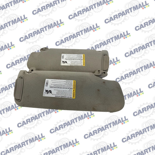 2003-2006 TAHOE YUKON ESCALADE LEFT & RIGHT SUNVISOR SUN VISOR SET CLOTH OEM