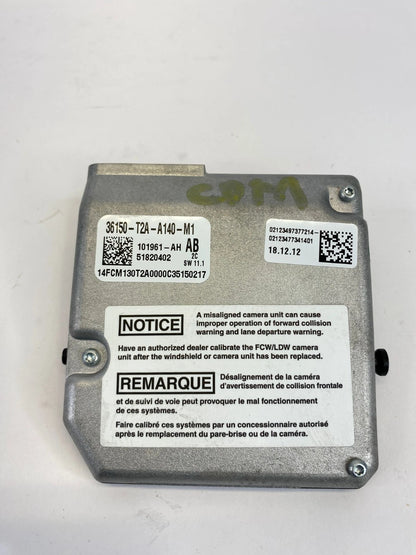 13-15 HONDA ACCORD DEPARTURE FORWARD COLLISION CAMERA MODULE OEM 36150-T2A-A140