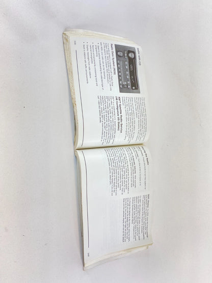 2004 CHEVY IMPALA OWNER'S OWNERS MANUAL WARRANTY INFORMATION BOOK W/ CASE OEM