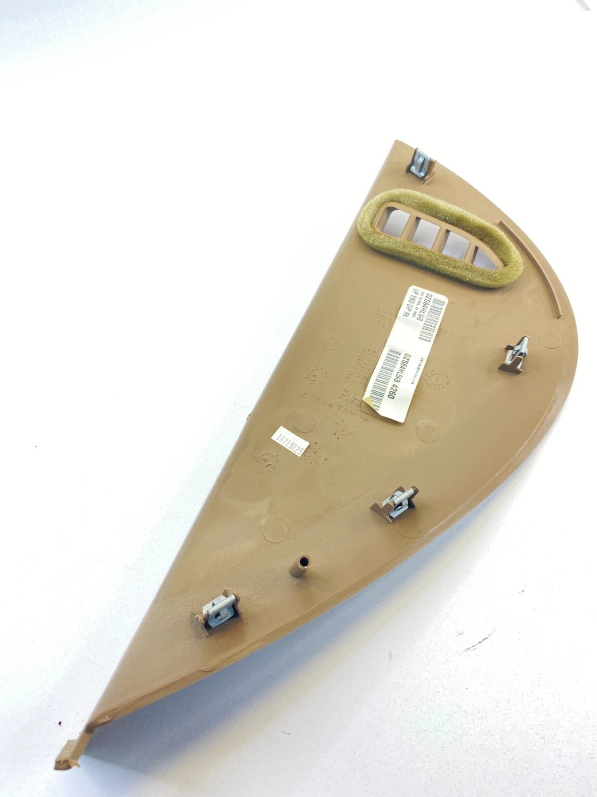 2011-2016 CHRYSLER TOWN & COUNTRY RIGHT SIDE DASH PANEL END CAP TRIM 0ZS64HL5AB