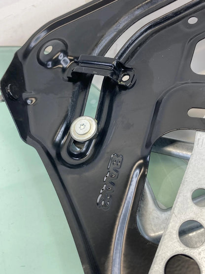 04-11 SAAB 9-3 CONVERTIBLE REAR RIGHT PASSENGER WINDOW REGULATOR GLASS 12830638