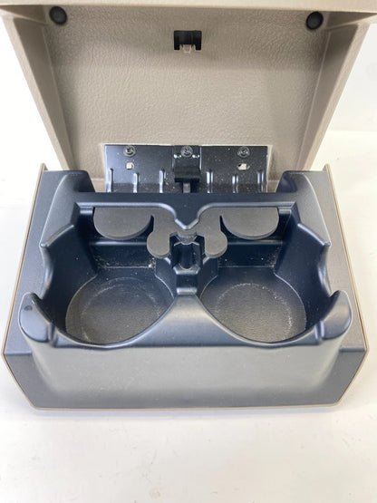 2002-2005 FORD EXPLORER REAR CENTER CONSOLE CUP HOLDER ASHTRAY OUTLET TRIM PANEL