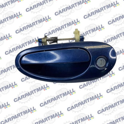 01-06 CHRYSLER SEBRING SEDAN FRONT LEFT DRIVER EXTERIOR DOOR 0QA39TRMA PB8 BLUE