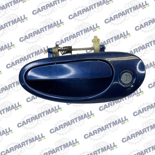 01-06 CHRYSLER SEBRING SEDAN FRONT LEFT DRIVER EXTERIOR DOOR 0QA39TRMA PB8 BLUE