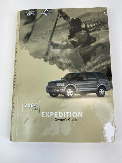 2004 Ford Expedition Owners Manual Reference Guide Warranty Information w/ Case