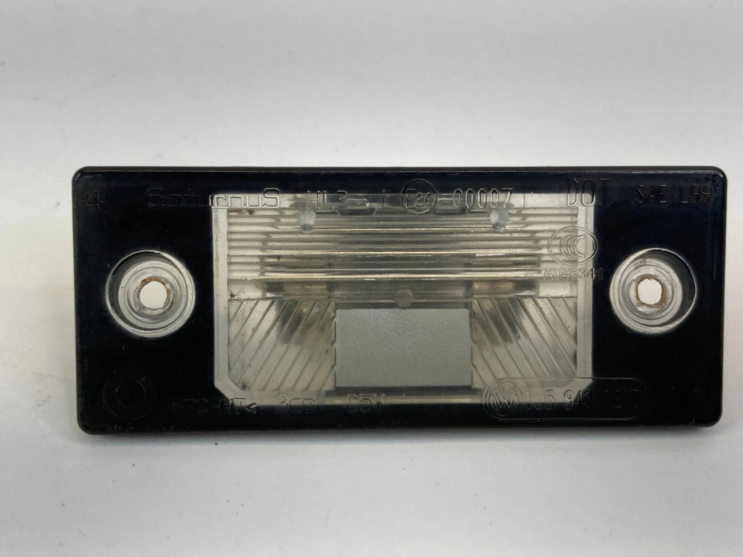 2009-2014 VOLKSWAGEN TIGUAN REAR LEFT OR RIGHT LICENSE LIGHT LAMP PLATE OEM