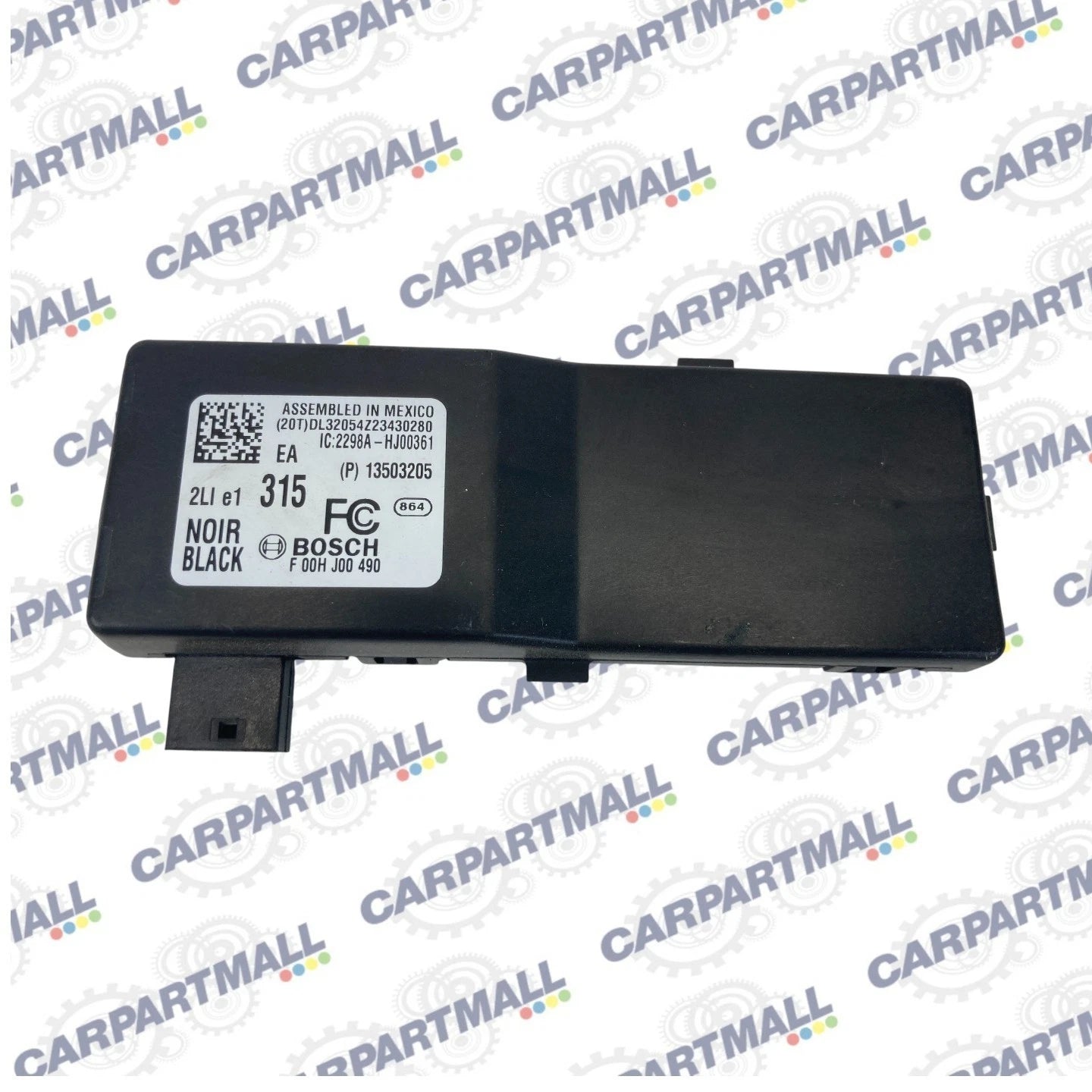 2011-2016 CHEVROLET CRUZE KEYLESS ENTRY LOCKING RECEIVER MODULE UNIT 13503205
