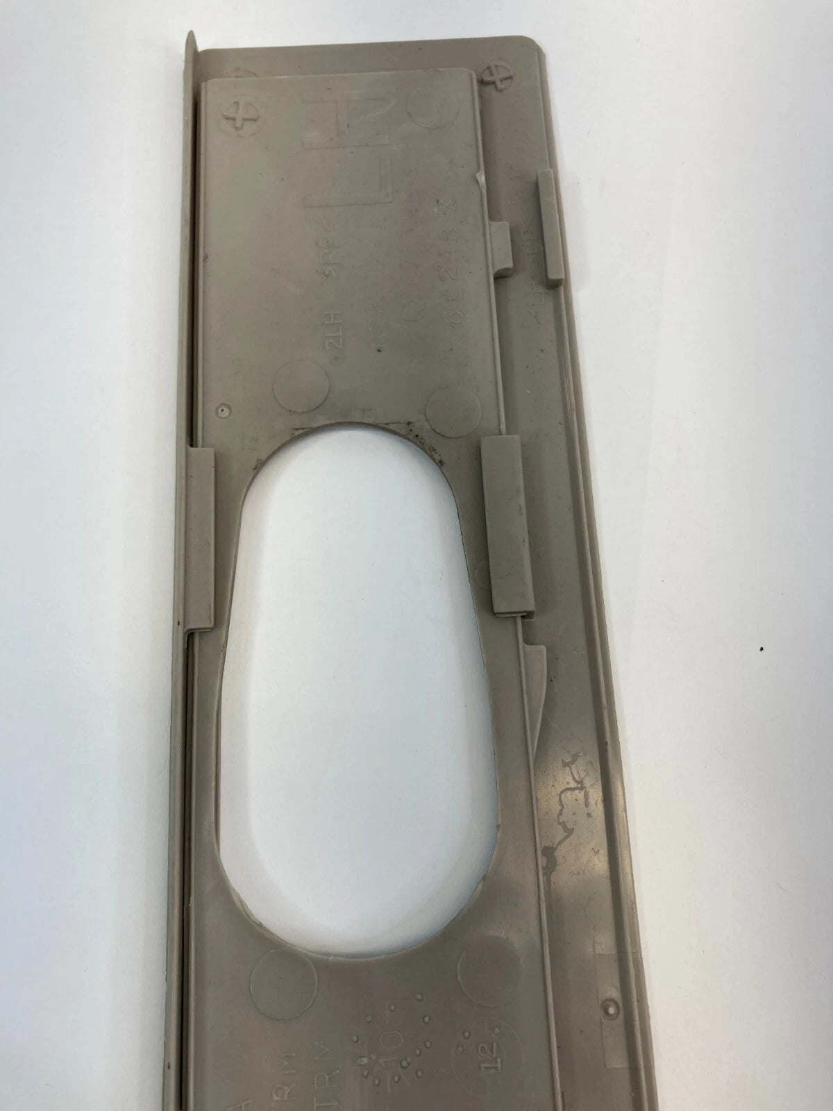 2012-2015 RAM CARGO VAN FRONT LEFT SIDE B-PILLAR SEAT BELT ADJUTER COVER OEM