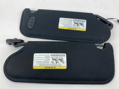 11-14 CHRYSLER 200 CONVERTIBLE LEFT & RIGHT SUNVISOR SUN VISOR SHADE PAIR SET