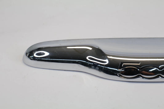 2012-2017 FIAT 500 REAR TRUNK MOLDING TRIM CHROME HANDLE LICENSE LIGHT & LATCH