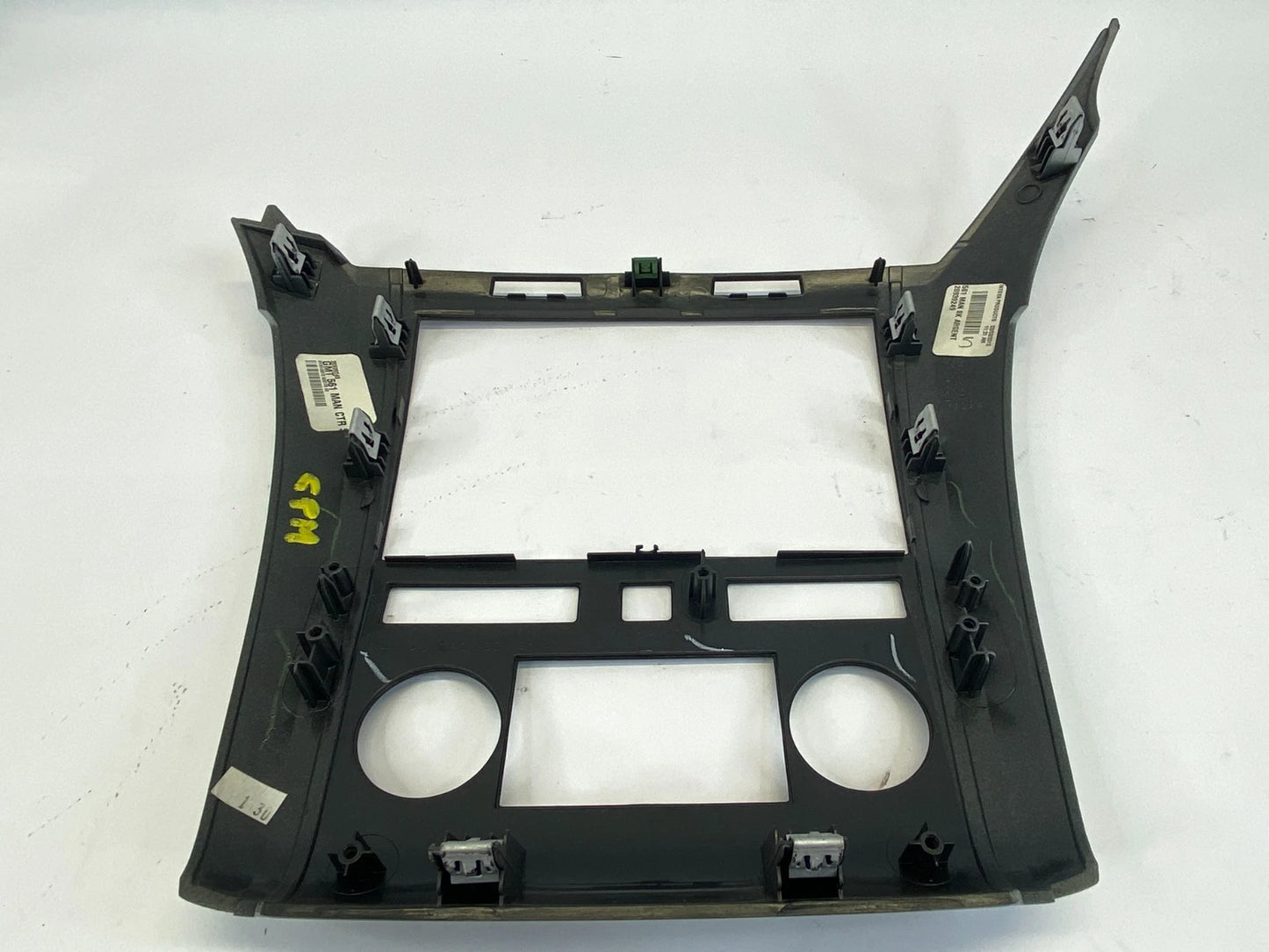 2009-2012 CHEVROLET TRAVERSE DASH RADIO CLIMATE BEZEL COVER TRIM 20989249 OEM
