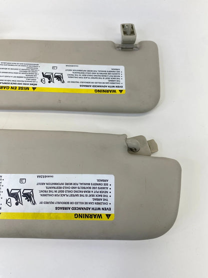 2012-2016 FIAT 500 HATCHBACK FRONT LEFT & RIGHT SIDE SUNVISOR SUN VISOR OEM