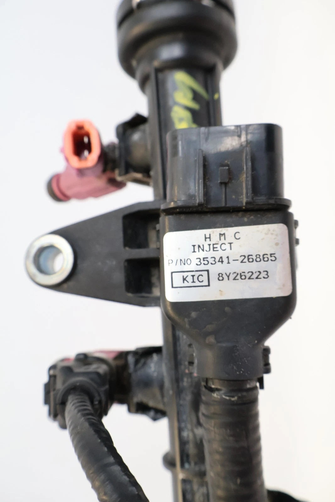 2006-2009 KIA RIO FUEL RAIL INJECTOR WIRING HARNESS ASSY OEM FACTORY 35341-26865