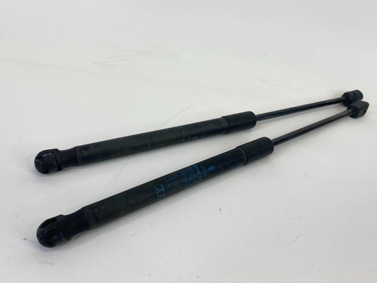 08-14 MINI COOPER CLUBMAN REAR SPLIT BARN DOOR GAS STRUTS LIFT SUPPORTS PAIR OEM
