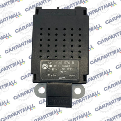 06-14 VOLKSWAGEN GTI 2.0L ANTENNA AMPLIFIER CONTROL MODULE 5M0-035-570-B OEM