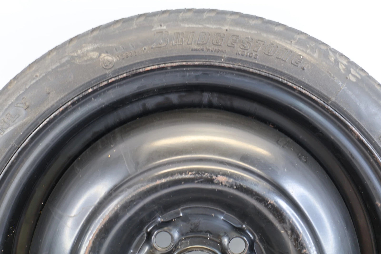 2009-2013 HONDA FIT SPARE TIRE COMPACT DONUT WHEEL RIM T125/70D15 95M OEM
