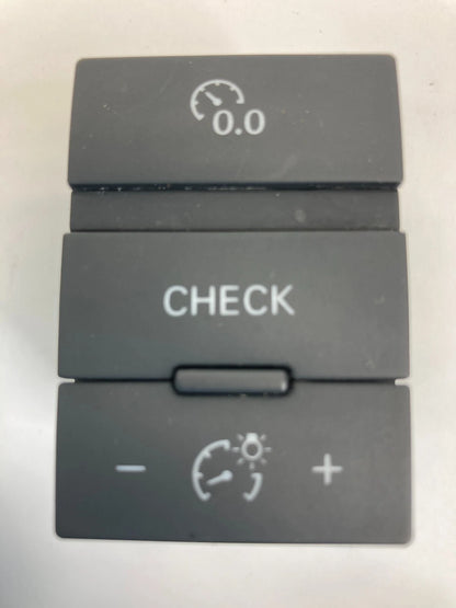 07 08 AUDI A6 DASH TRIPOMETER MULTIFUNCTION BUTTON SWITCH ASSEMBLY 4F0927123B