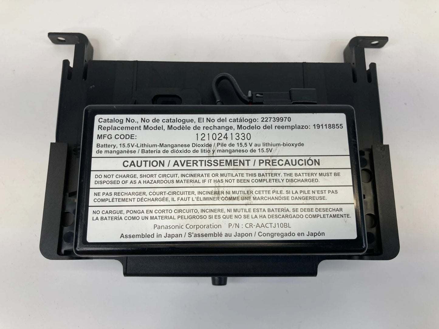 11-17 BUICK REGAL ONSTAR COMMUNICATION BATTERY INTERFACE MODULE 22739970 OEM