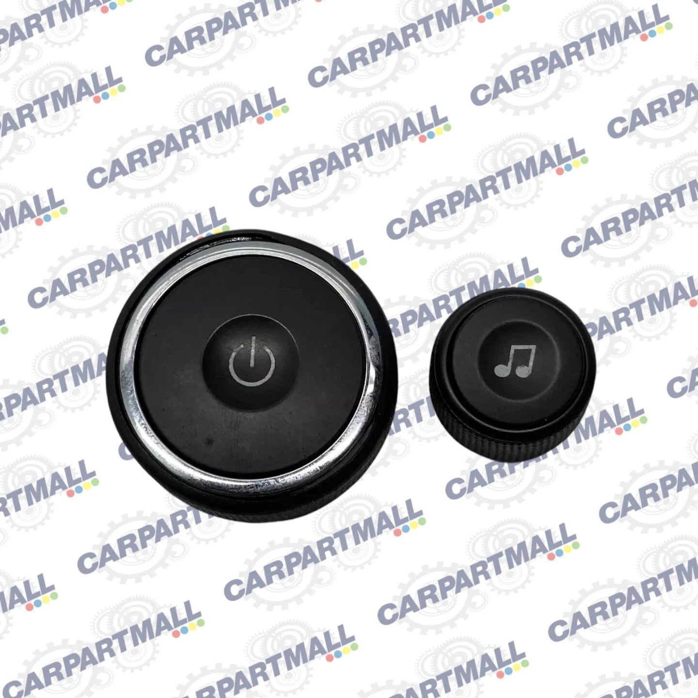 2006 2007 06 07 SATURN VUE ION DASH RADIO CD STEREO KNOB SET PAIR OEM
