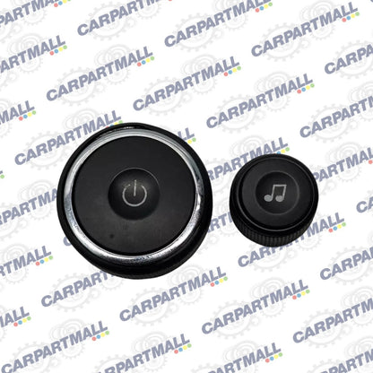 2006 2007 06 07 SATURN VUE ION DASH RADIO CD STEREO KNOB SET PAIR OEM