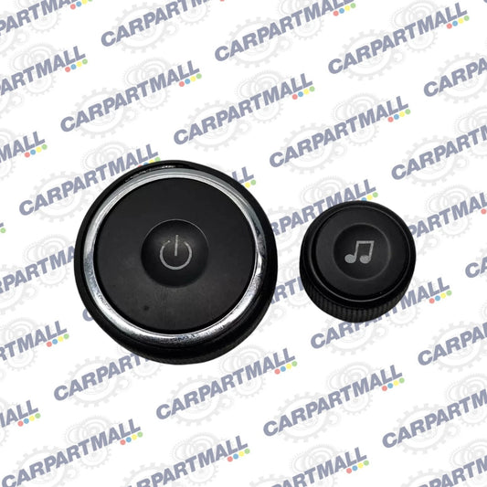 2006 2007 06 07 SATURN VUE ION DASH RADIO CD STEREO KNOB SET PAIR OEM
