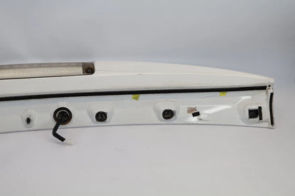 04-09 TOYOTA PRIUS REAR UPPER TRUNK SPOILER WING W/ THIRD BRAKE LIGHT WHITE OEM
