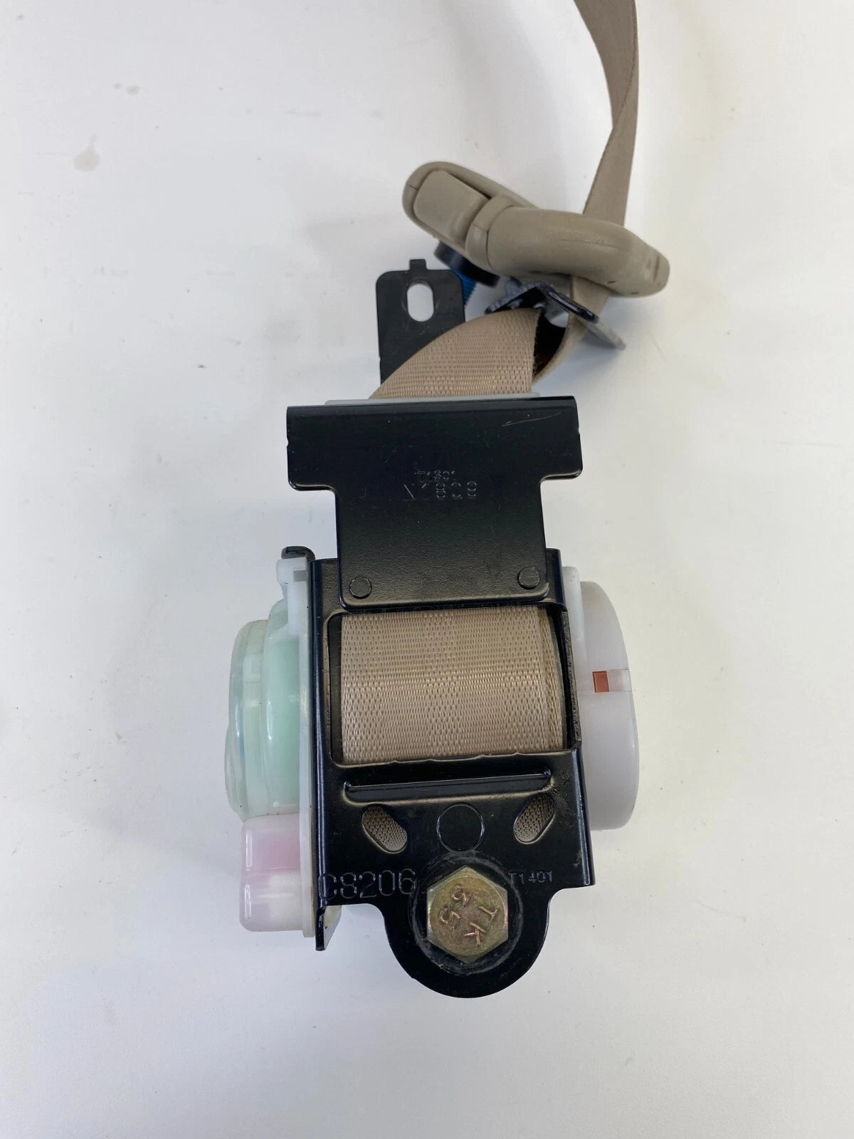 2000 2001 MAZDA MPV FRONT RIGHT PASSENGER SIDE SEAT BELT RETRACTOR TKAB2H683 OEM