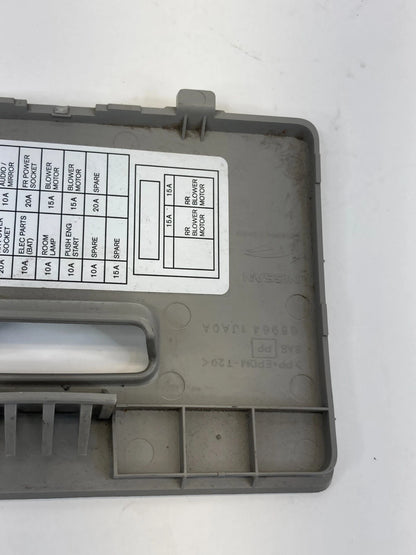 2011-2017 NISSAN QUEST INTERIOR FUSE RELAY BOX COVER LID TRIM 68964-1JA0A OEM