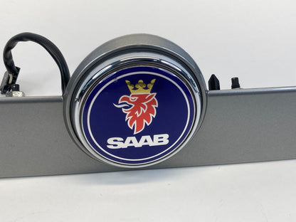 03 04 Saab 9-3 93 Convertible Trunk Lid Handle License Plate Molding Panel OEM