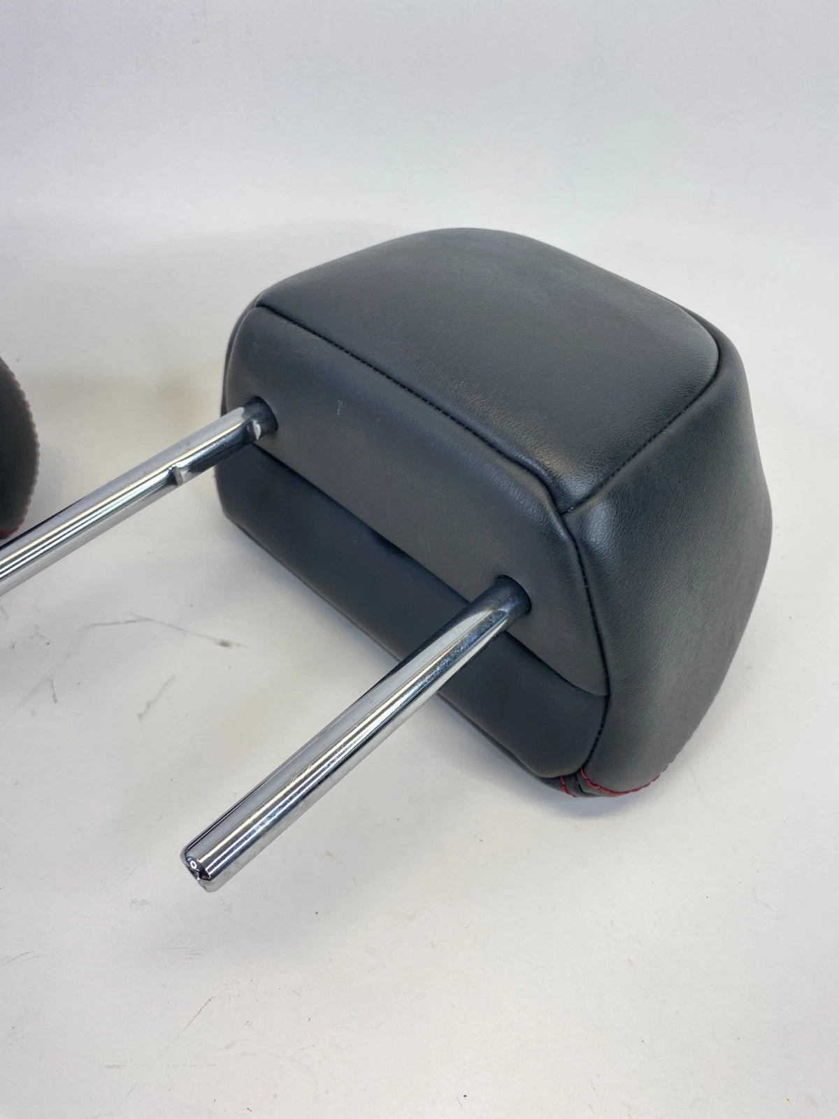 16-20 OUTLANDER SPORT REAR BACK 2ND ROW SEAT HEADREST LEATHER BLACK SET OF 3 OEM