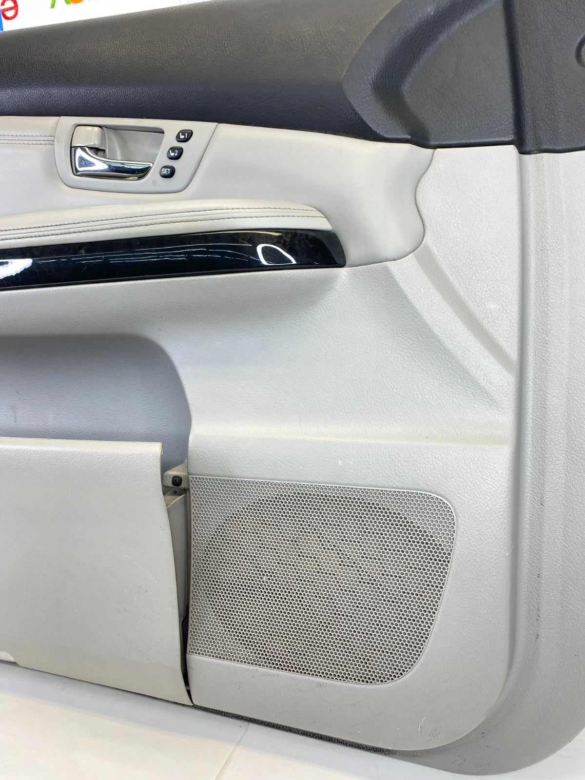 2007-2009 LEXUS RX350 FRONT LEFT DRIVER DOOR INTERIOR PANEL BEZEL TRIM OEM