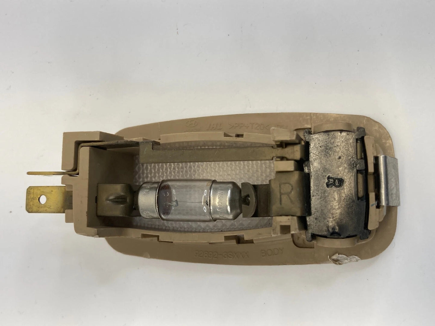 11 12 13 14 HYUNDAI SONATA ROOF RIGHT SUNVISOR VANITY LAMP LIGHT 92892-3SXXX OEM