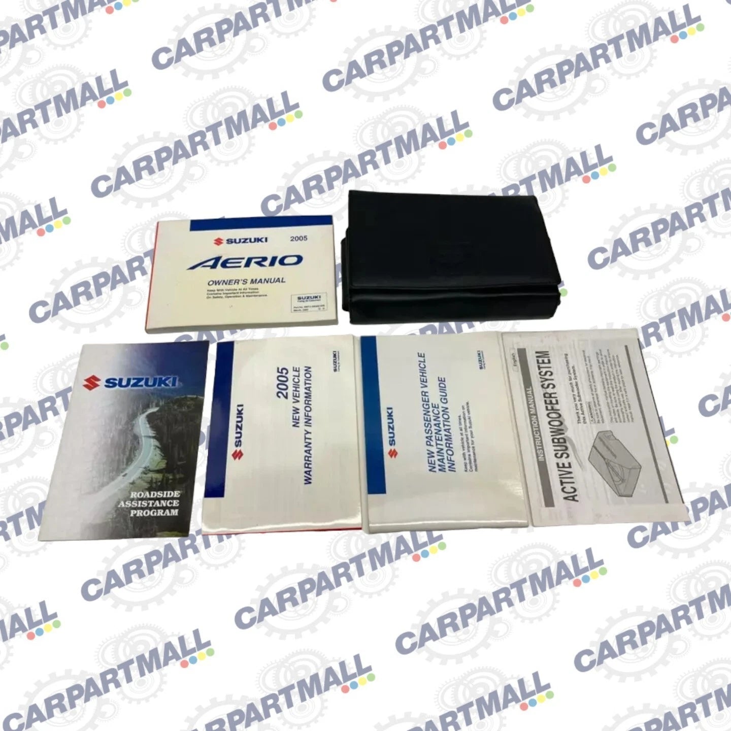 2005 05 SUZUKI AERIO OWNER'S MANUAL GUIDE & WARRANTY INFORMATION W/ CASE OEM