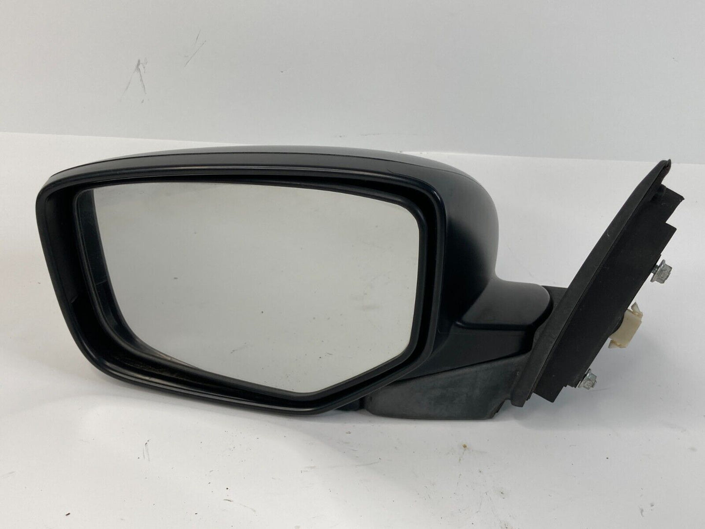 08-12 Accord Coupe EX-L Left Driver Side View Power Door Mirror NH737M Polished