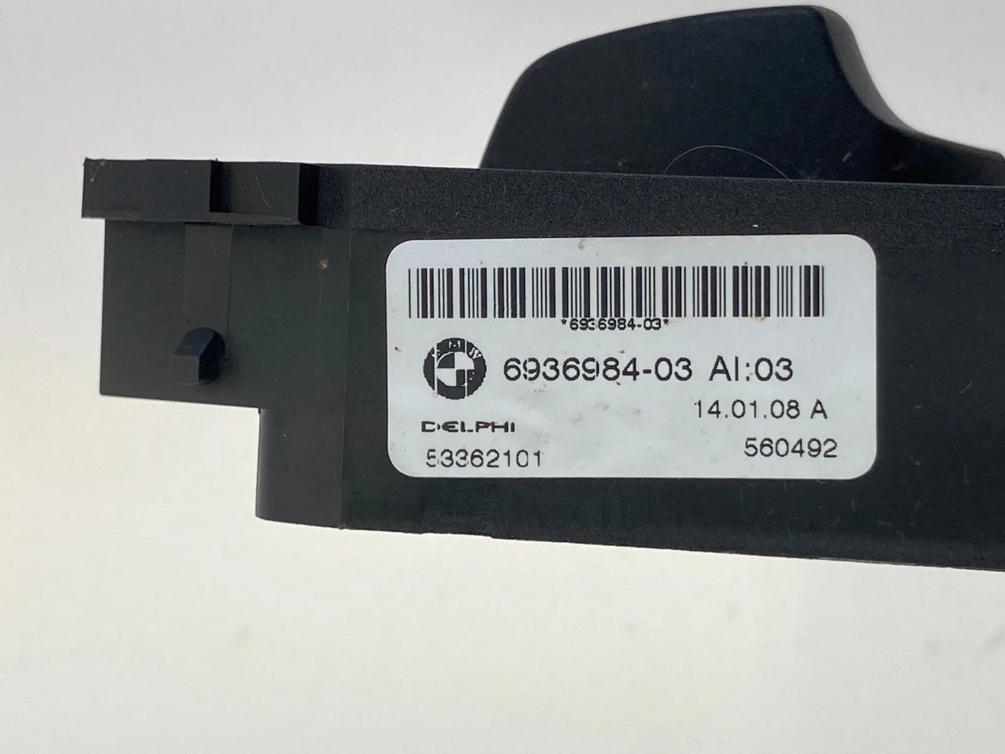 2007 2008 BMW 328XI FRONT RIGHT PASSENGER POWER SEAT CONTROL SWITCH 6936984 OEM