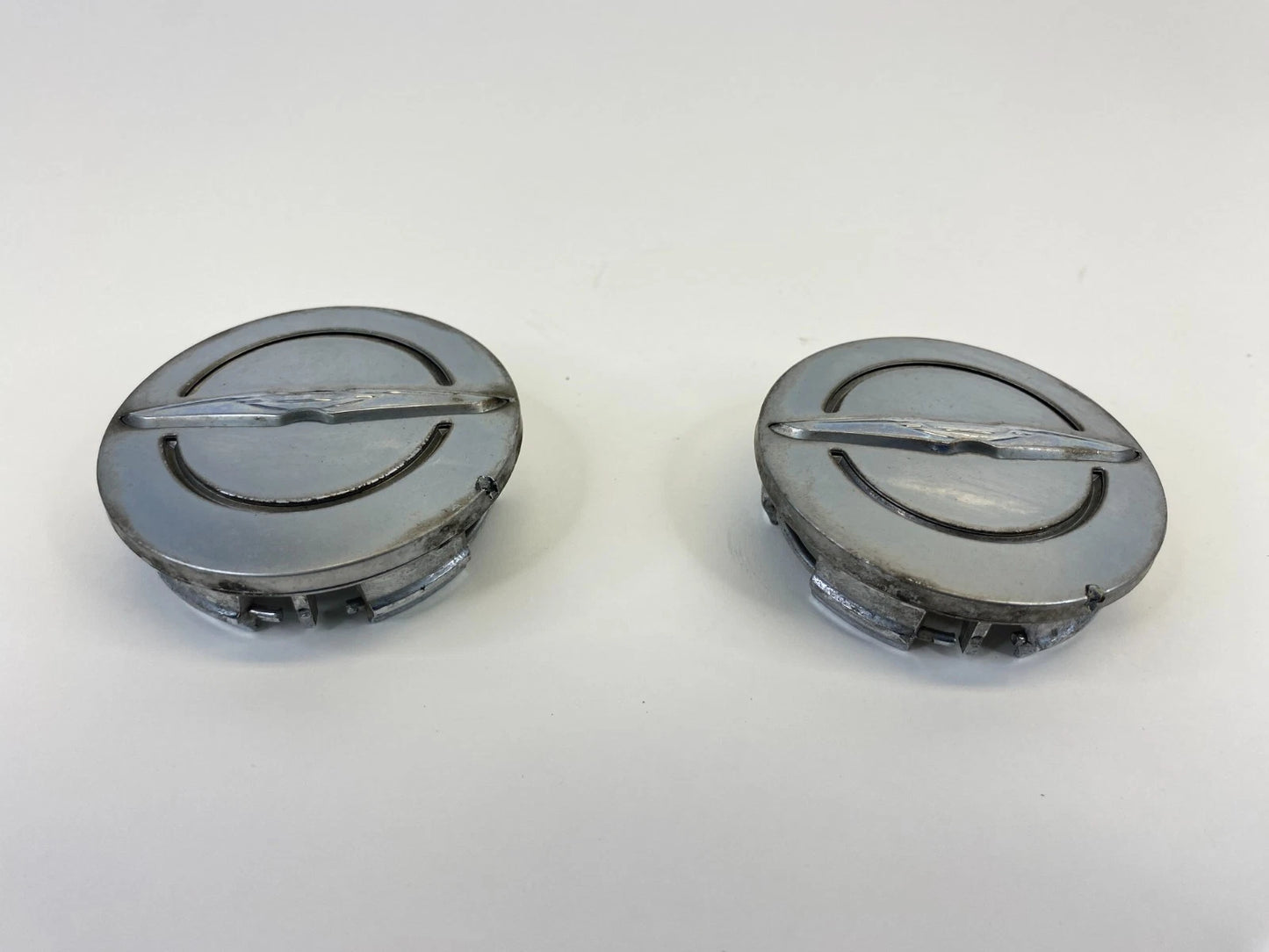 2011-2016 Chrysler Town & Country Wheel Rim Center Cap Cover Pair 11LB74TRMAB