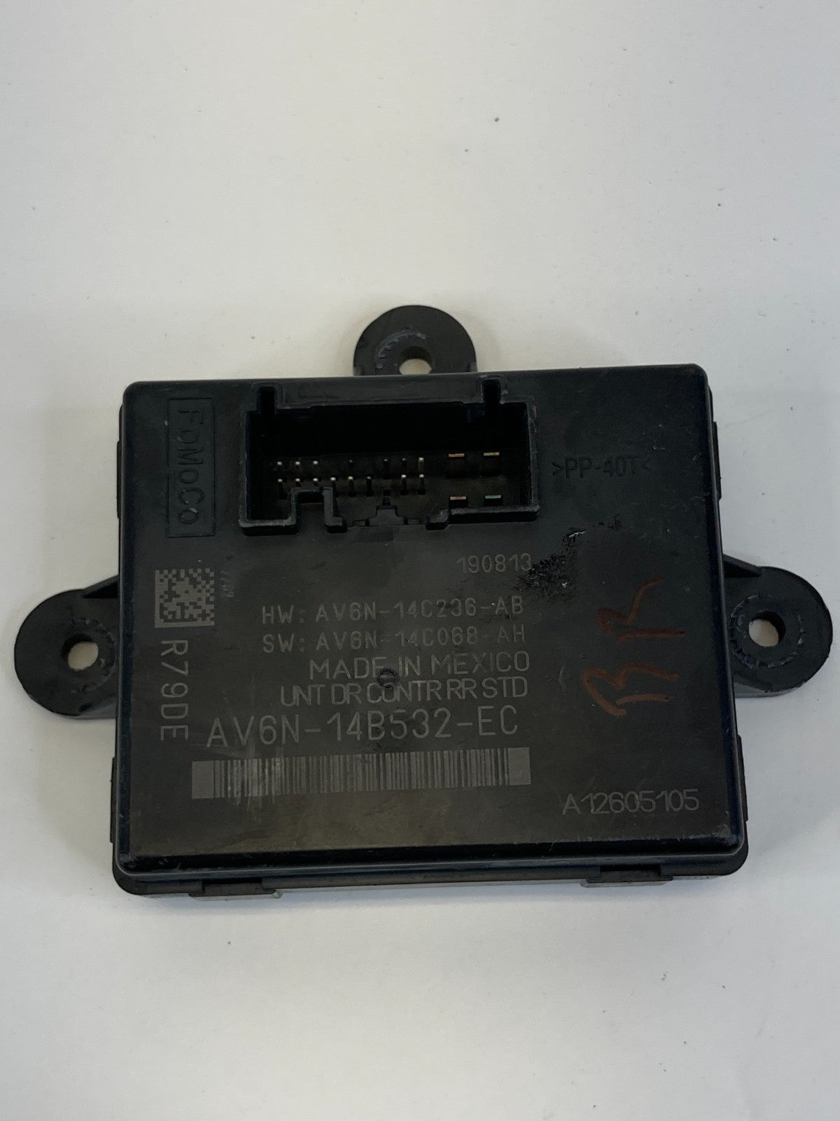 2013-2018 Ford C-MAX Energi Rear Right Back Side Door Control Module OEM