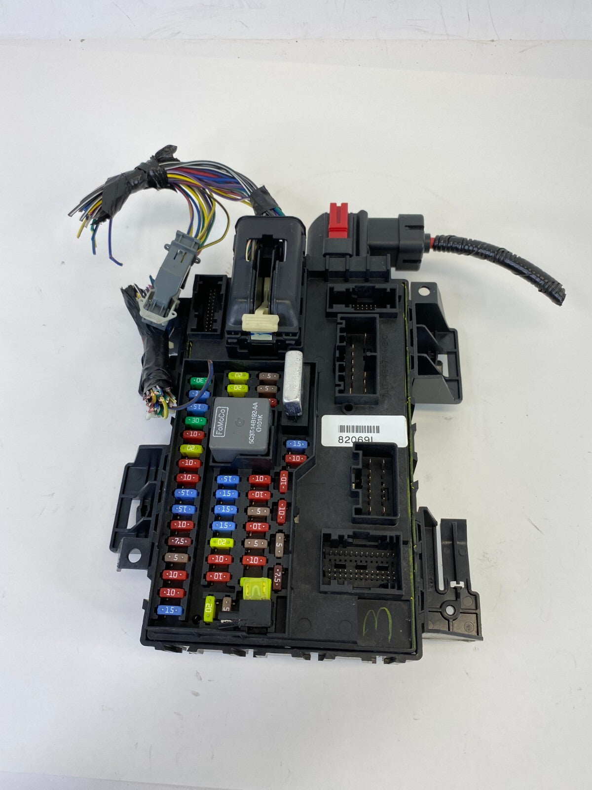 10-12 Ford Fusion 2.5L L4 Fuse Box Body Control Module Unit AG1T-14B476-CD OEM