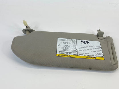 2007 2008 INFINITI G35 SEDAN RIGHT SUNVISOR PASSENGER SUN VISOR ILLUMINATED OEM