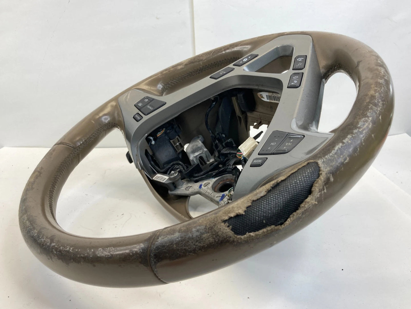2010-2013 ACURA MDX STEERING WHEEL W/ CRUISE & AUDIO CONTROLS ASSY 6066087 OEM