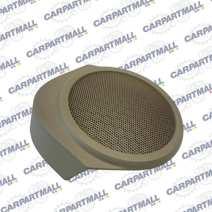 07-09 Dodge Caliber Rear Right Door Panel Speaker Cover Grill Beige 1AH42TRMAA