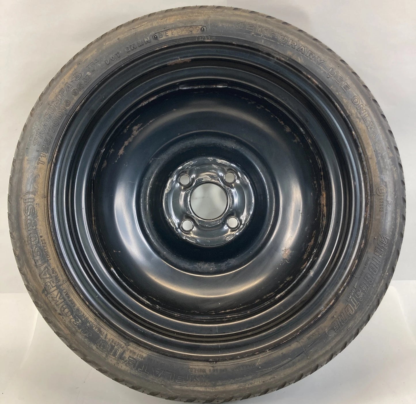 2009-2013 HONDA FIT EMERGENCY SPARE TIRE WHEEL COMPACT DONUT T125/70D15 95M OEM