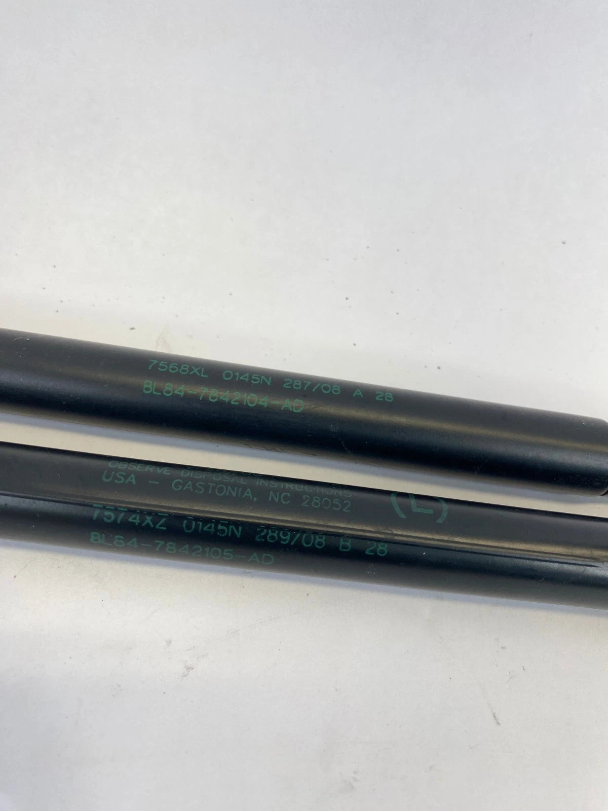 2008-2012 FORD ESCAPE REAR WINDOW LIFT SUPPORTS REAR OEM FACTORY 8L84-7842104-AD