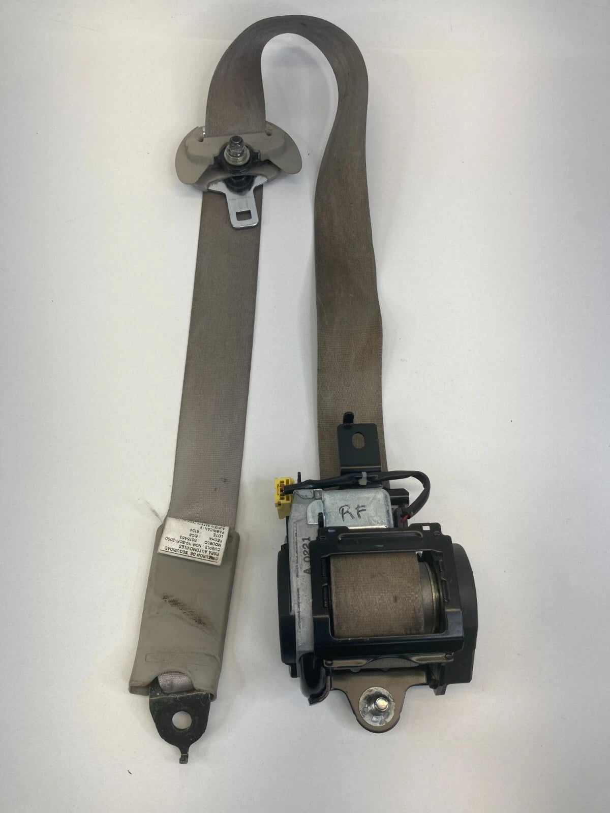 2009-2012 ACURA RDX FRONT RIGHT PASSENGER SIDE SEAT BELT RETRACTOR ASSEMBLY OEM