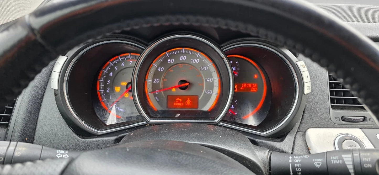 2009-2010 NISSAN MURANO 3.5L SPEEDOMETER INSTRUMENT CLUSTER GAUGES 197.876 Miles