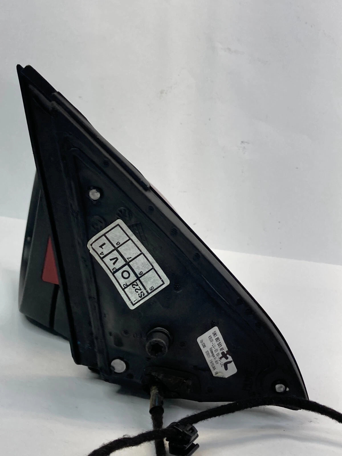 09-17 VOLKSWAGEN TIGUAN LEFT DRIVER SIDE VIEW POWER DOOR MIRROR 5N1-857-501 OEM